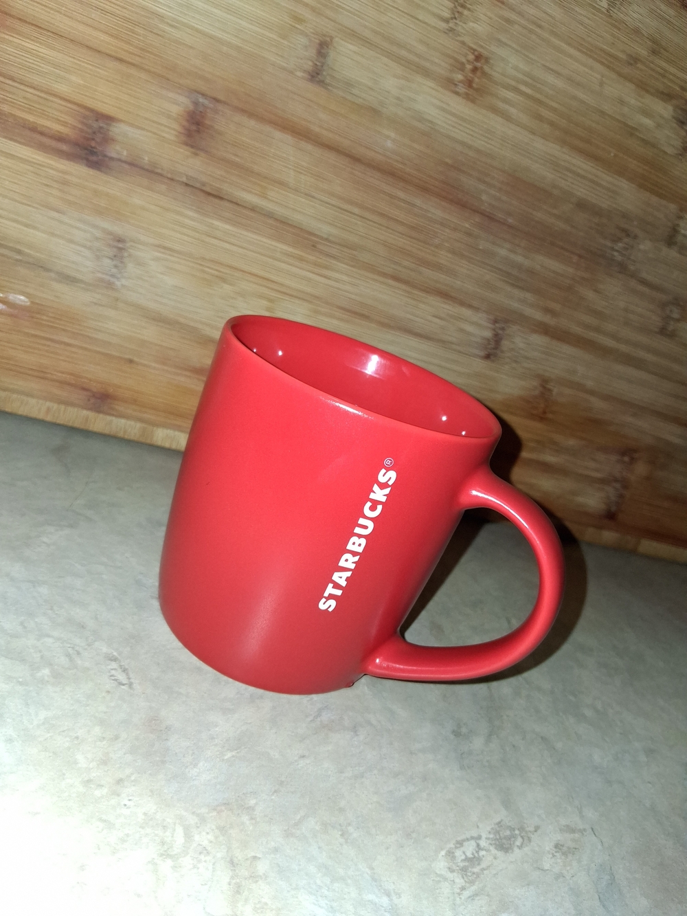 Starbucks Red Ceramic Mug - Classic Logo Coffee Cup
